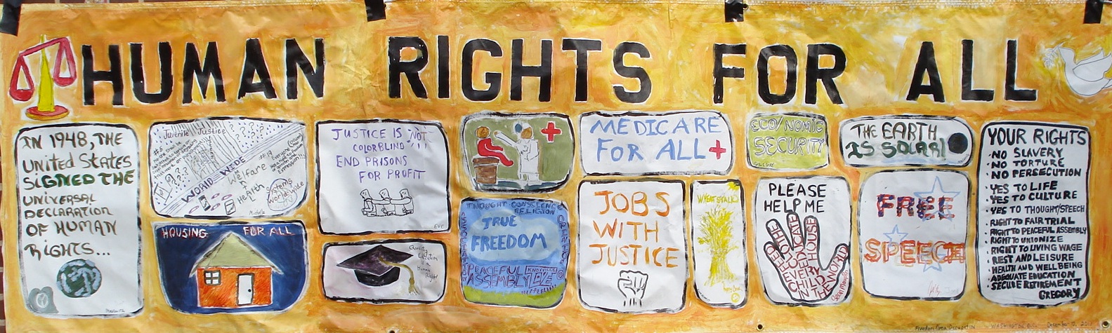 Human Rights Banner